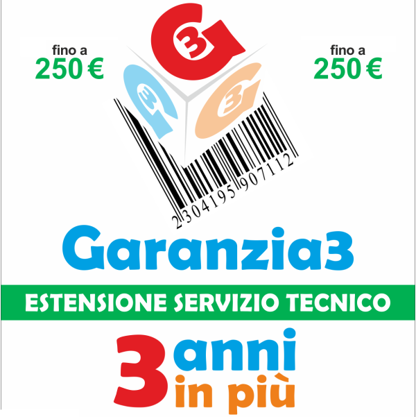 Garanzia 3 Anni 250