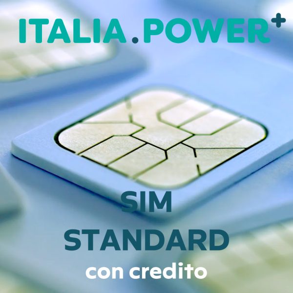 Sim Standard  €12,50 iva inclusa