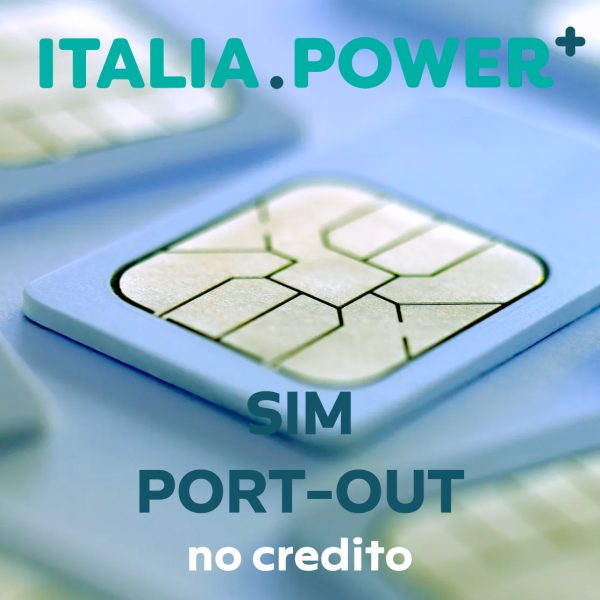 Sim Port-out €8,90 iva inclusa